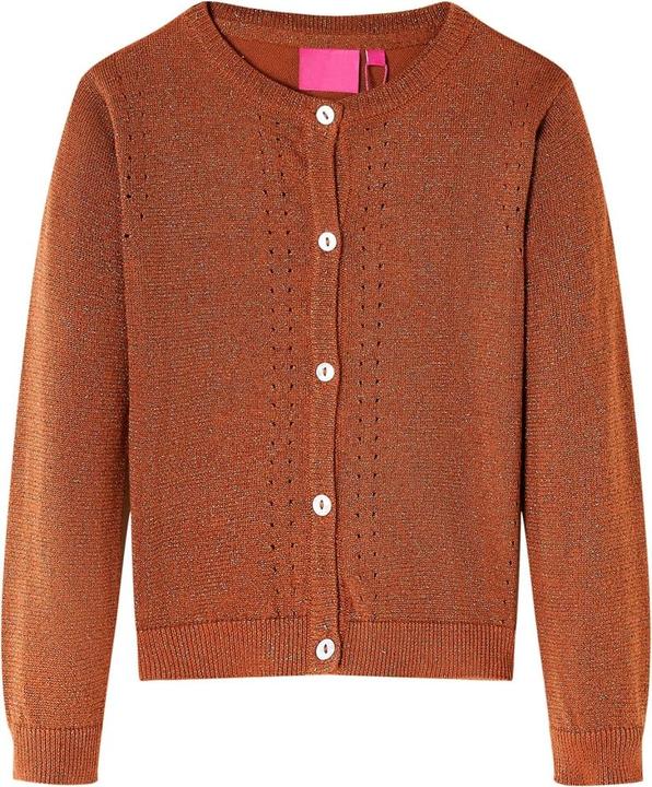 Immagine prodotto vidaXL Cardigan da bambino Cognac 140,Materiale: 97% cotone. 3 (140)