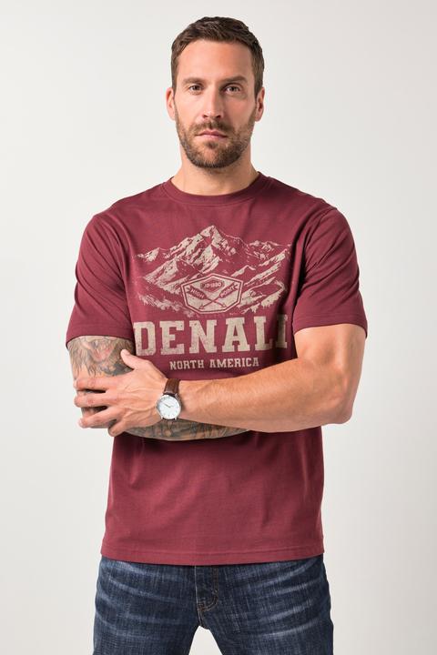 Actual product image JP1880 T-shirt, half sleeve, chest print, up to 8XL (6XL)