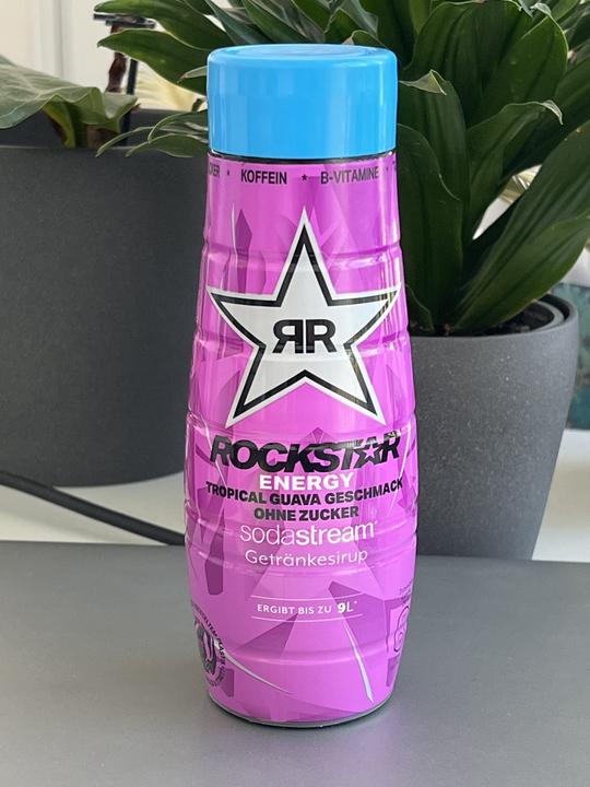 Actual product image SodaStream Rockstar Energy Guava Zero