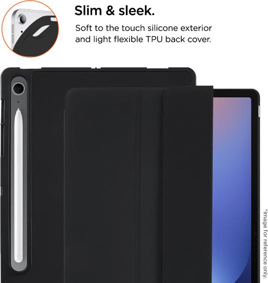 Immagine prodotto Eiger Folio-Case mit Stylus-Halterung schwarz Storm 250m Stylus Case Black (Samsung Galaxy Tab S10 FE)