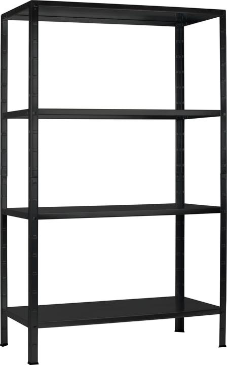 Produktbild Schulte Regalwelt Stecksystem-Grundregal, Metall, 4 Böden, 2000x1000x500