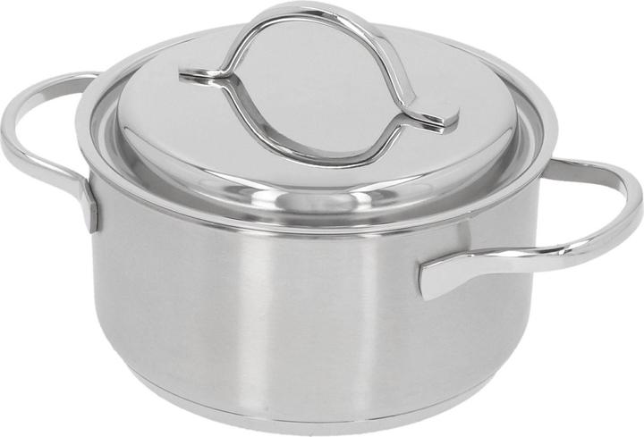 Produktbild Demeyere Kochtopf Resto mit Deckel (Kochtopf, Edelstahl, 16 x 7.50 cm)