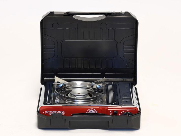 Produktbild Rothenberger Industrial Gas Camping Kocher Deluxe RS 220 1500004233 Edelstahl
