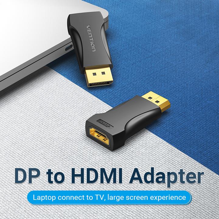 Produktbild Vention Adapter HDMI Female HDMI to Male Display Port (Black) (HDMI, 4.02 cm)