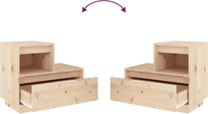 Immagine prodotto vidaXL Nachttisch (60 x 34 x 51 cm)