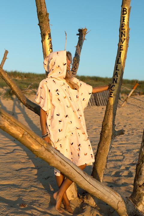 Produktbild After Essentials Madrague All Over Poncho - Sunset