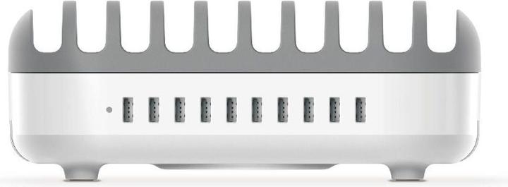 Produktbild Compulocks 10 Port USB Charg Dock station WHT UK (USB-A, 10 Ports)