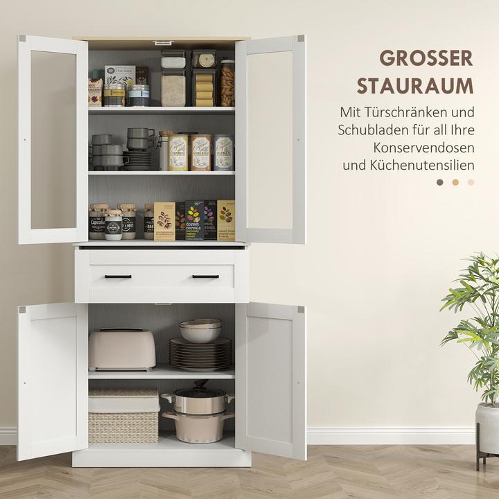 Produktbild Homcom Küchenschrank (76 x 40 x 182.50 cm)
