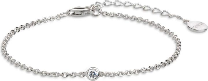 Actual product image Xenox Silver Circle Frame Bracelet (18.50 cm, Silver)