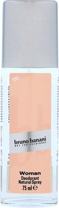 Actual product image Bruno Banani Deodorant Natural re21 (Spray, 75 ml)