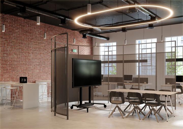 Produktbild Vogels DisplayLift RISE 4205 50mm/s Trolley schwarz (120 kg, 43" - 86")