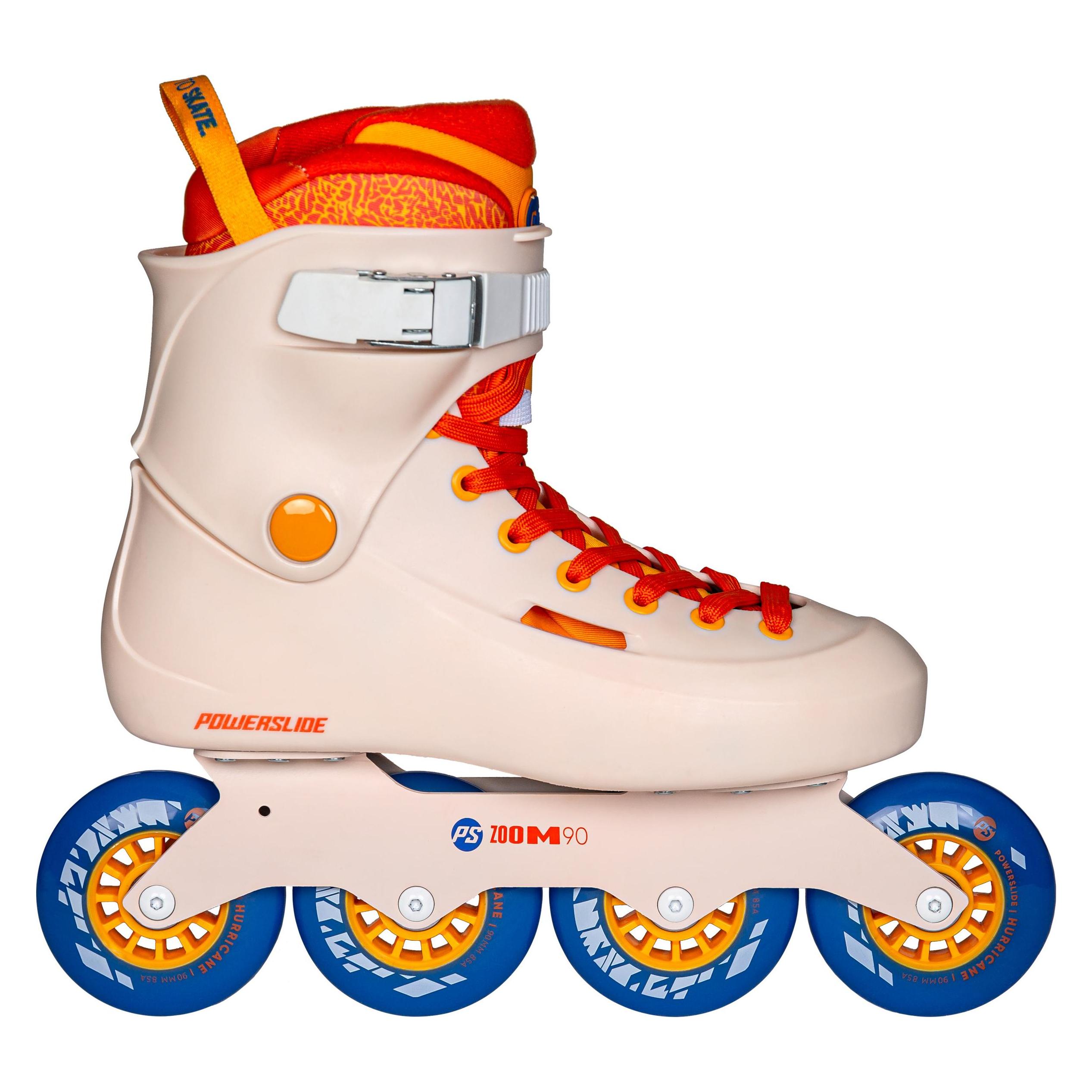 Powerslide, Rolschaatsen, Rollschuhe Zoom Sunset 90 39-40 (40), Veelkleurig