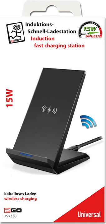Actual product image 2GO Inductive fast charging station FastCharging- up to 15 W (15 W)