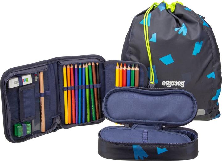 Produktbild Ergobag Schultaschen Set CUBO VerfolgBärjagd 2026 (19 l)