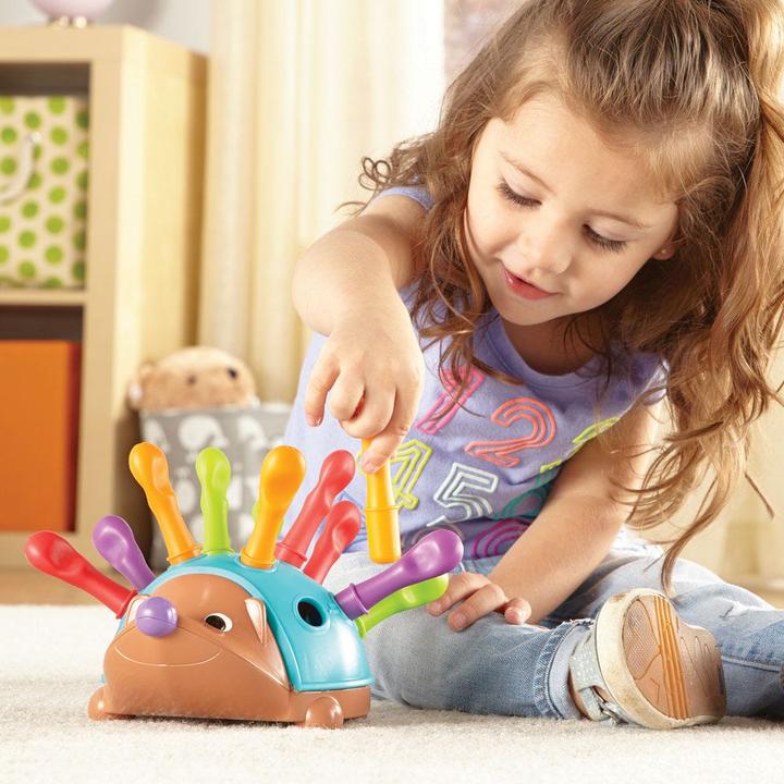 Produktbild Learning Resources Lernressourcensortierer Igel, Zahlenlernset
