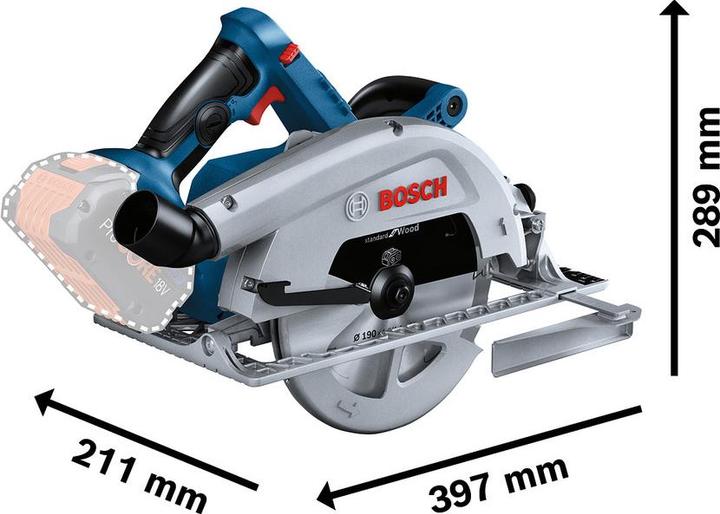 Produktbild Bosch Professional GKS 18V-68 C