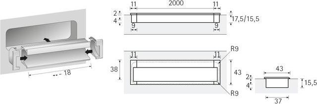 Actual product image Hettich ProDecor Spira