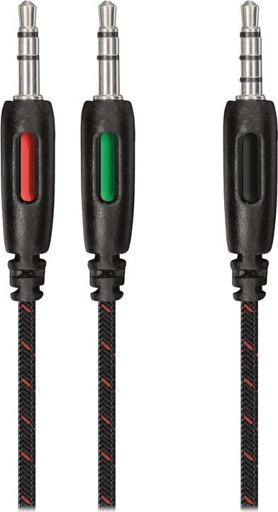 Actual product image Trust Headset GXT 323 Carus Red / Black (Cable)