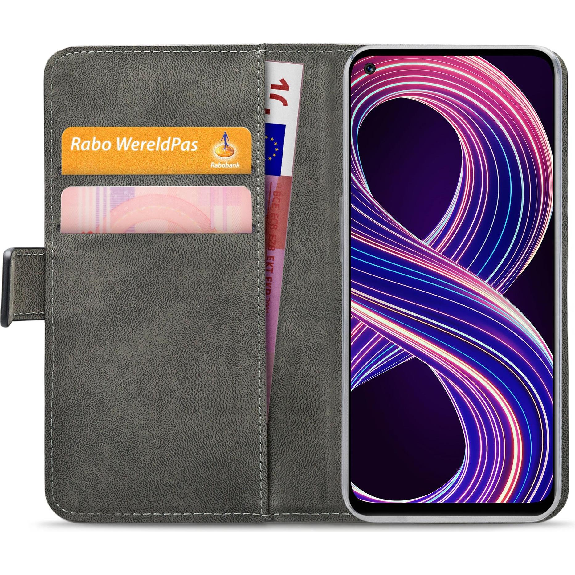 Thumbnail - Mobilizera Mobilize Classic Gelly Wallet Book Case Realme 8 5g/Narzo 30 5g Black (Realme Narzo 30 5G), Smartphone Hülle,...