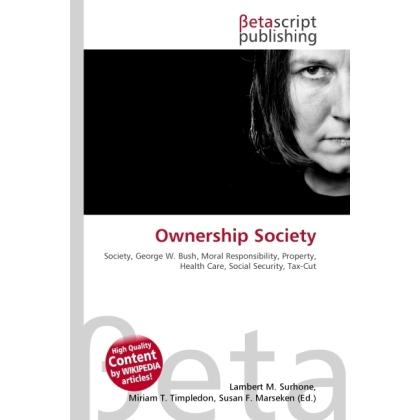 Ownership Society, Fachbücher von Susan F. Marseken, Miriam T. Timpledon, Lambert M. Surhone