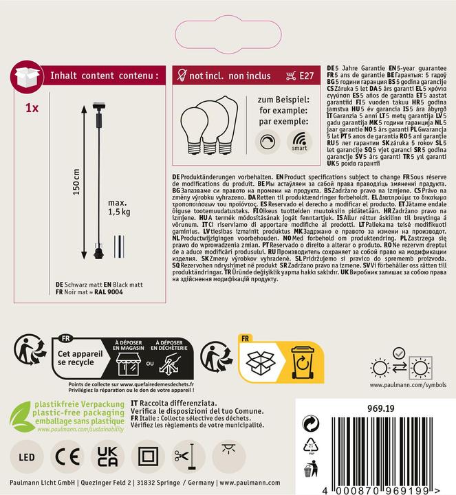 Produktbild Paulmann 2Easy (E27)