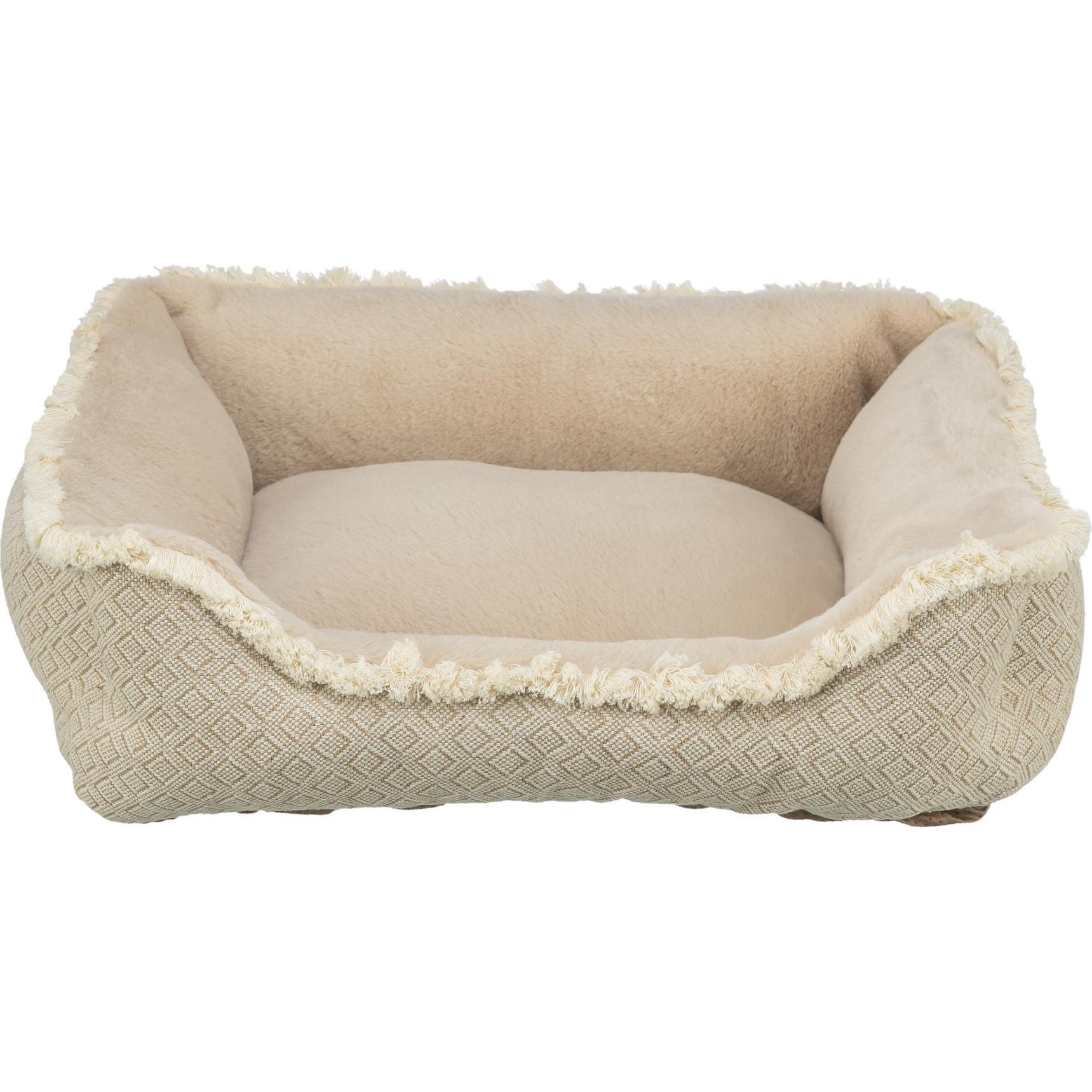 Comparer les prix de Lit pour animal de compagnie Trixie Beige Tissu Peluche Tissu 60 x 50 cm