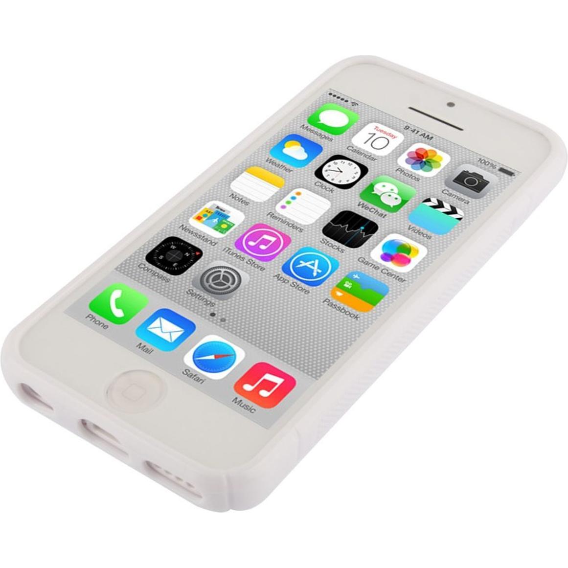 Thumbnail - König Design Handyhülle TPU Case für Handy Apple iPhone 5C weiss (Apple iPhone 5c), Smartphone Hülle, Weiss