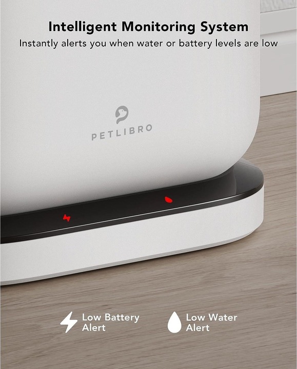 Image du produit Petlibro Dockstream Battery-Operated Water (Eau de batterie) Fontaine (2.50 l)