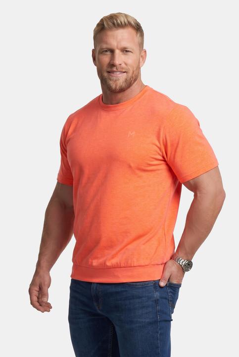 Actual product image Men+ T-Shirts, 2er-Pack, Bauchfit, Basic, Halbarm (7XL)
