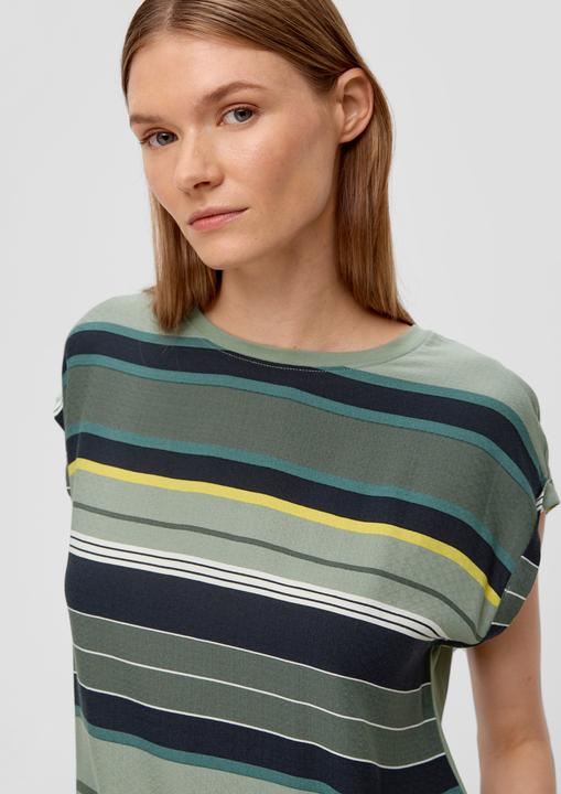Produktbild s.Oliver Streifenshirt aus Materialmix (38)
