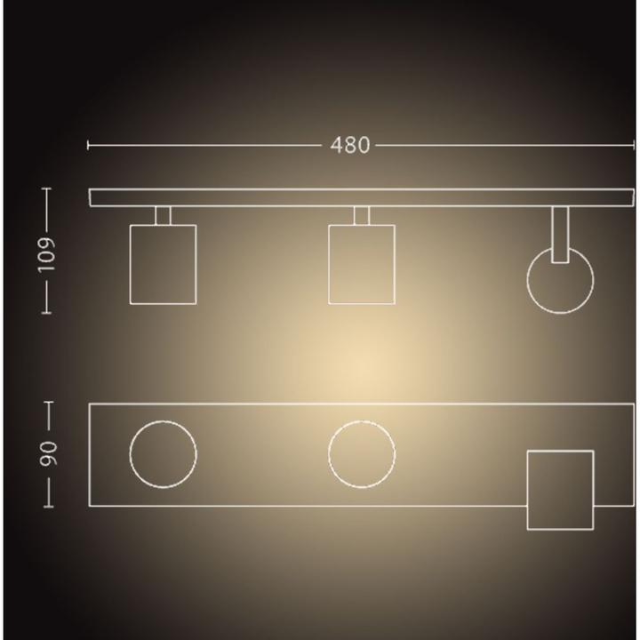 Produktbild Philips Hue Runner Basis BT (1050 lm, GU10)