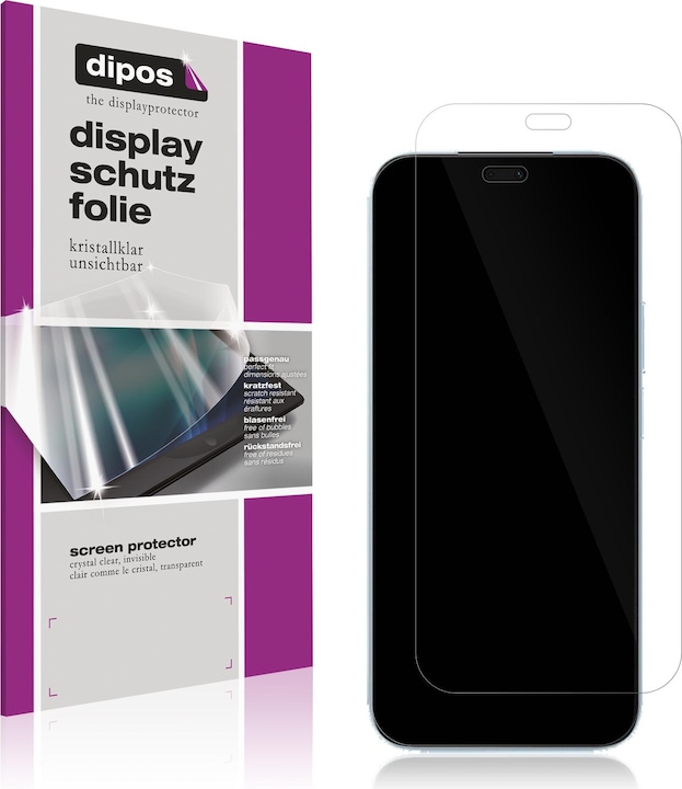 Produktbild Dipos Displayschutzfolie Crystalclear (4 Stück, Honor X8b)