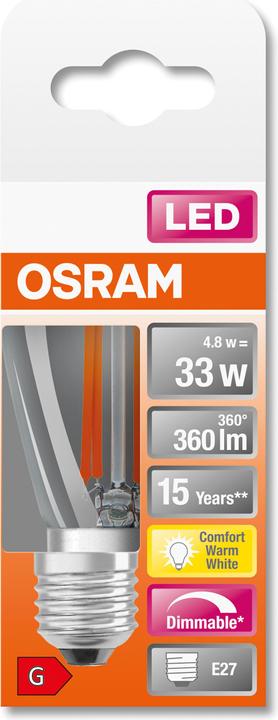 Image du produit Osram Led Retrofit Classic St45 (E27, 360 lm, 1x)