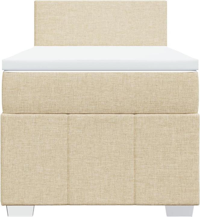 Produktbild vidaXL Bo x springbett mit Matratze 80 x 200 cm Stoff (80 x 200 cm)