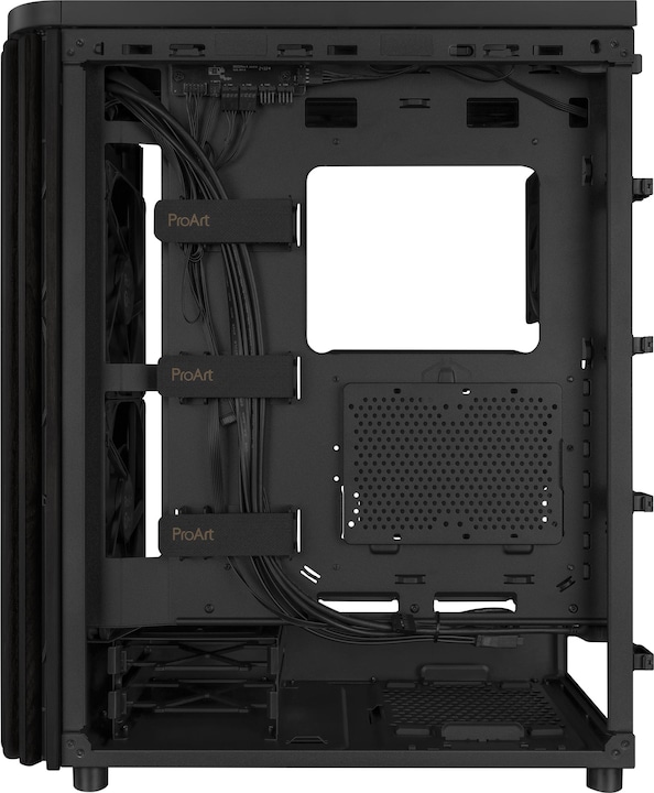 Produktbild ASUS Case PROART PA401 WOOD METAL PWM BLACK (ATX)