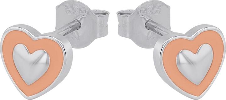 Actual product image Prinzessin Lillifee Ear jewellery for girls, 925 sterling silver | heart (Silver 925)