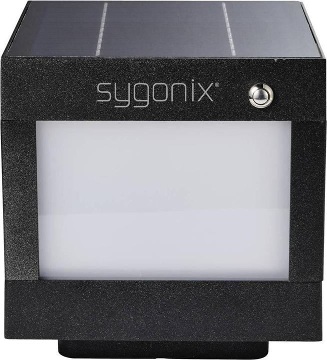 Produktbild Sygonix SY-5593808 Solar-Gartenleuchte 3W Naturweiss Schwarz (120 lm, IP44)
