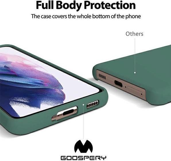 Actual product image Silicone iPhone 15 Pro Max 6.7" zielony /green (Apple iPhone 15 Pro Max)