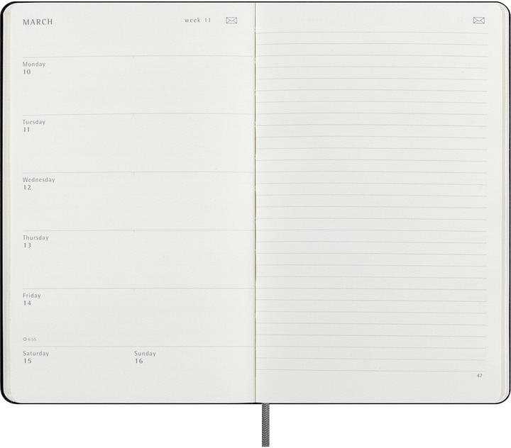 Image du produit Moleskine Smart (A5, 1 semaine / 1 page)