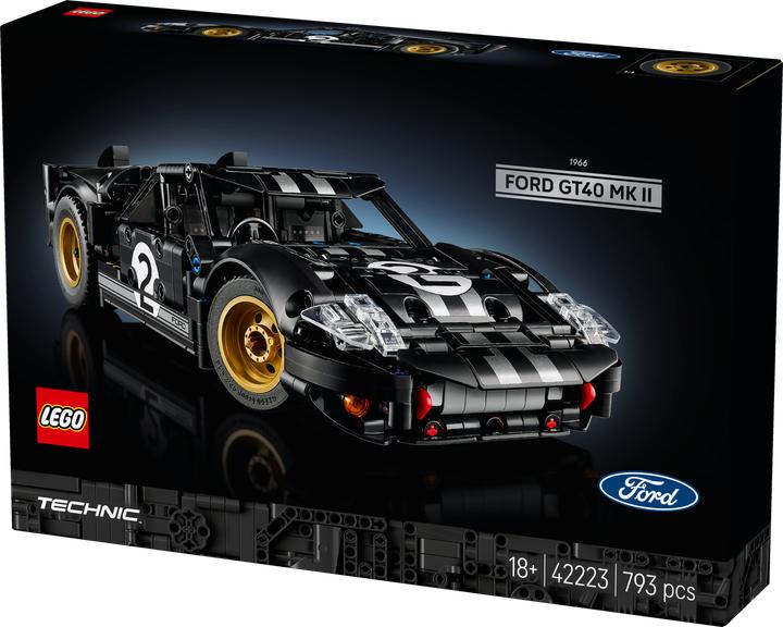 Image du produit LEGO 1966 Ford GT40 MKII Rennwagen (42223, LEGO Technic)
