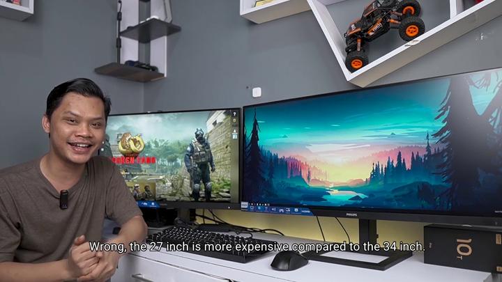 Actual product image Philips 345E2AE/00 (3440 x 1440 pixels, 34")