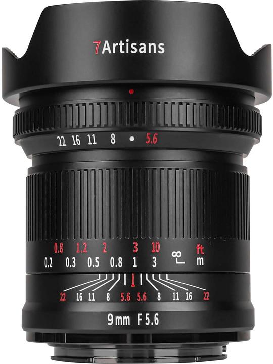 7artisans 9mm F5.6 Canon (EOS-R Mount) upgraded (Canon RF, Full frame)
