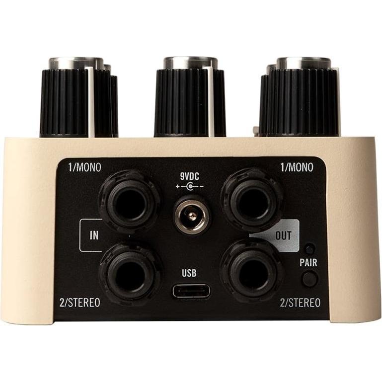 Thumbnail - Universal Audio UAFX Astra Modulation Machine - Gitarreneffekt (Gitarre), Effektpedal, Schwarz, Silber, Beige