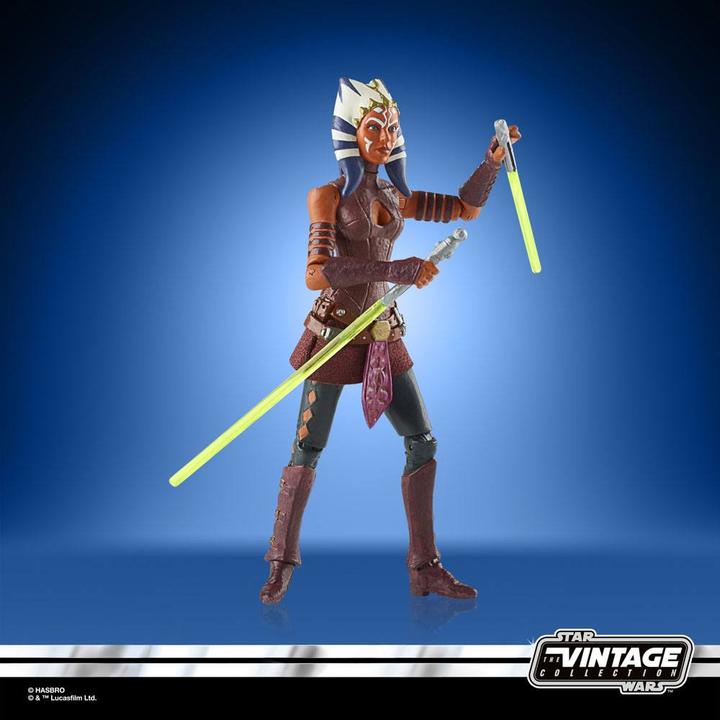 Produktbild Hasbro The Vintage Collection Ahsoka VC102 Figur, 9,5 cm grosse Star Wars: The Clone Wars Action-F