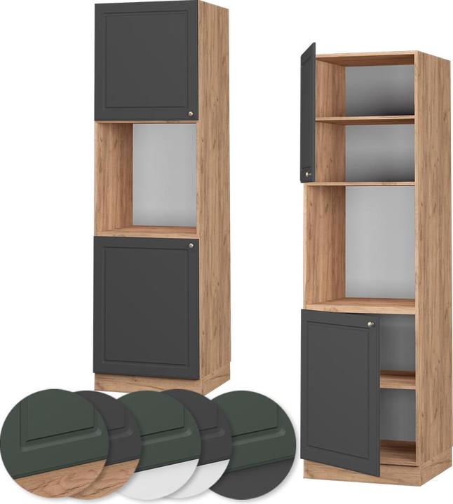 Produktbild Vicco Herdumbauschrank Fame-Line (60 x 58 x 206.80 cm)