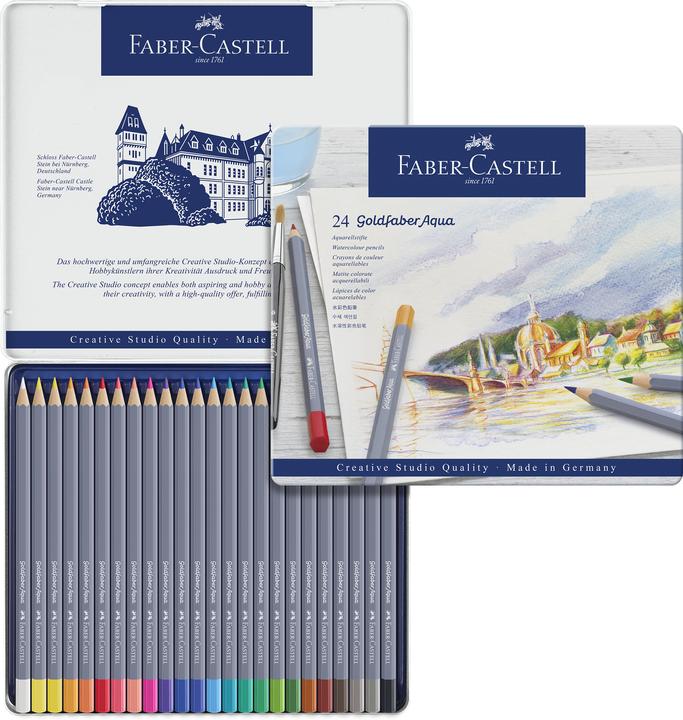 Produktbild Faber-Castell Goldfaber Aquarellstift (Mehrfarbig, 24 x)