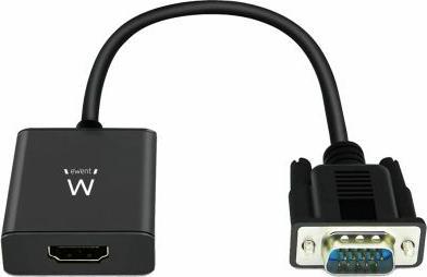 Actual product image Ewent EW9866 DisplayPort Cable 2 m Mini DisplayPort Black (2 m)