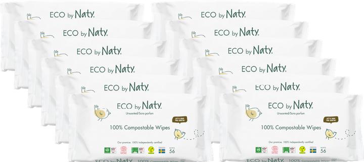 Nährwerte und Zutaten Naty Sensitive Wipes (12 x 56 Stk.)