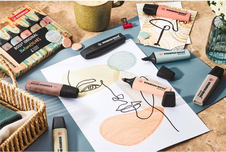 Actual product image STABILO BOSS NATURE COLORS - Highlighter (Beige, 5 mm, 1 x)