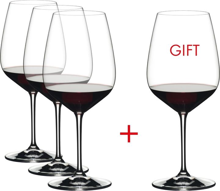 Produktbild Nachtmann Cabernet Pay 3 Get 4 (80 cl, 4 Gläser, Rotweingläser)